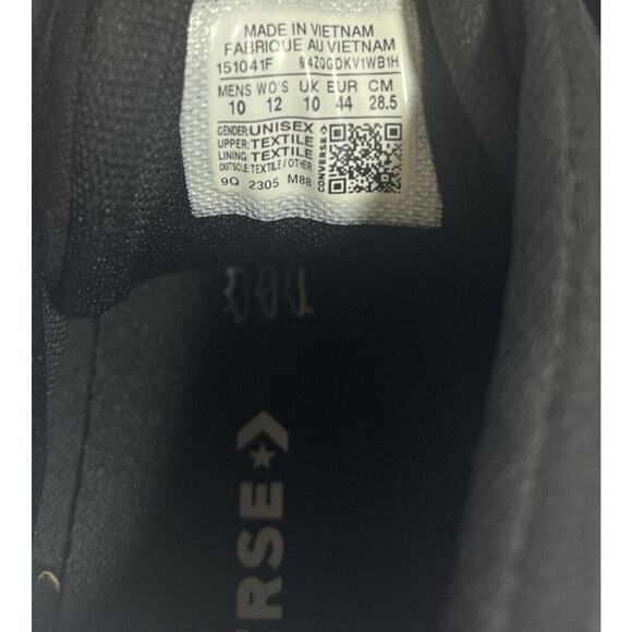 Converse Chuck Taylor All Star Mid Top Men’s Size 10 Black 151041F - EUC!! - Picture 7 of 8